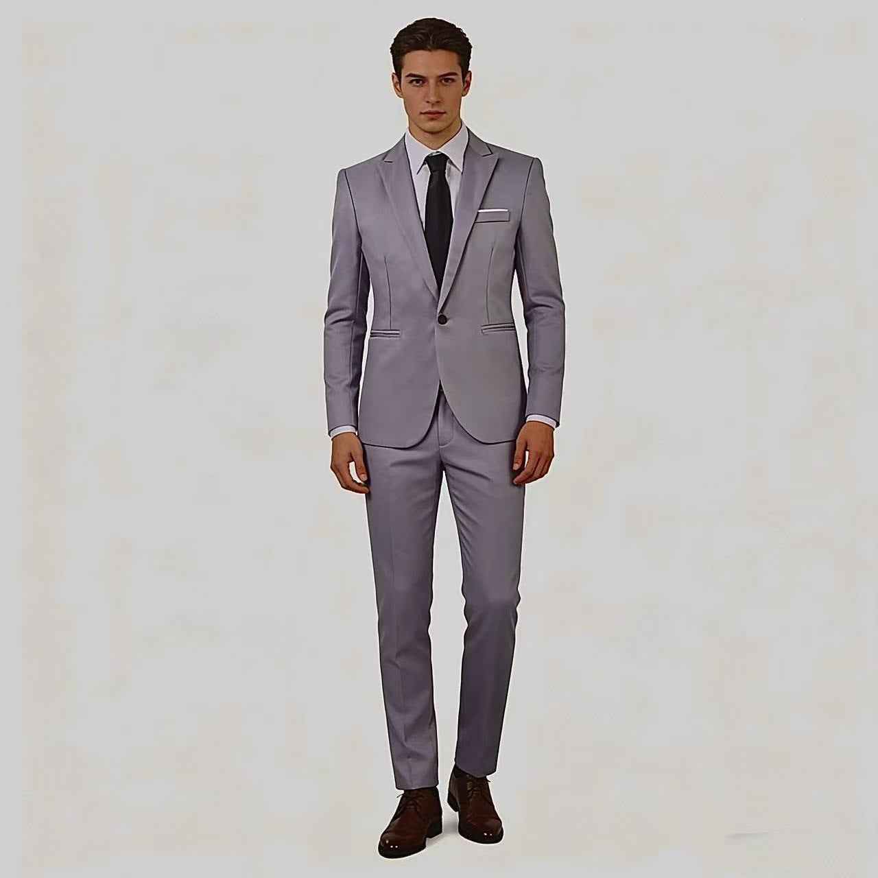 Modern Two-Piece Suit | Stretch Blend | Smart Casual & Professional