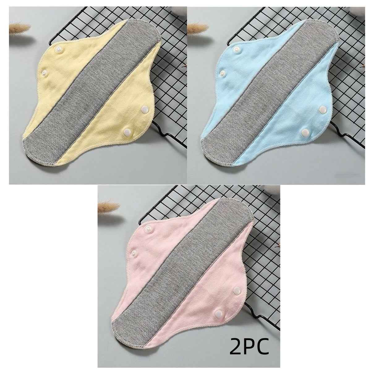 Reusable Incontinence Pads for Adults – Washable Pure Cotton, Leakproof & Breathable