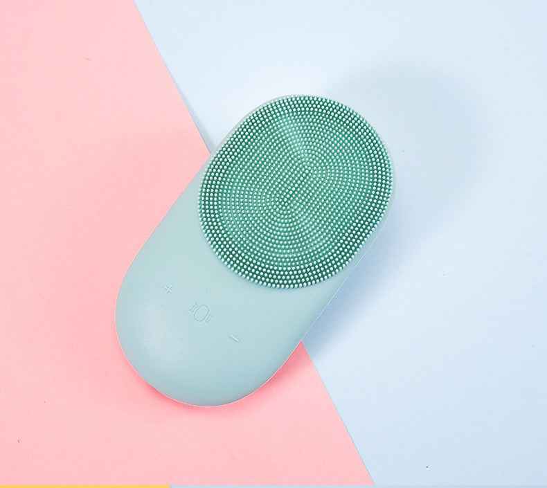 Silicone Facial Cleansing Brush – Electric Anti-Aging & Deep Pore Exfoliator
