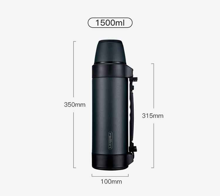 50.72 Stainless Steel Travel Thermos | Double-Wall Vacuum Insulated & Leak-Proof Tumbler