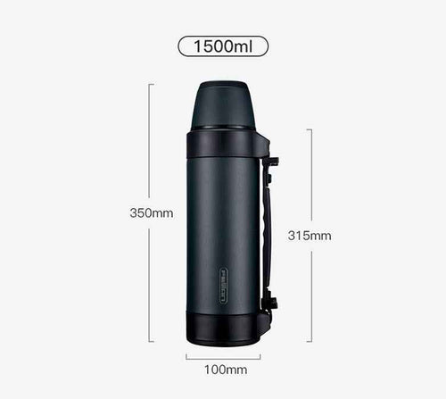 50.72 Stainless Steel Travel Thermos | Double-Wall Vacuum Insulated & Leak-Proof Tumbler