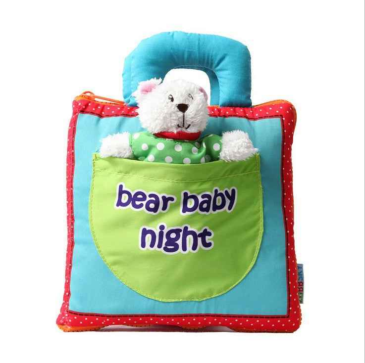 Tear-Proof Cloth Books for Babies | Washable Toddler Sensory Toys