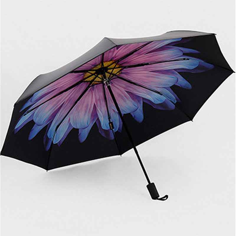 UPF 50+ UV Protection Umbrella | Compact Sun & Rain Canopy | Reflective Heat Reduction