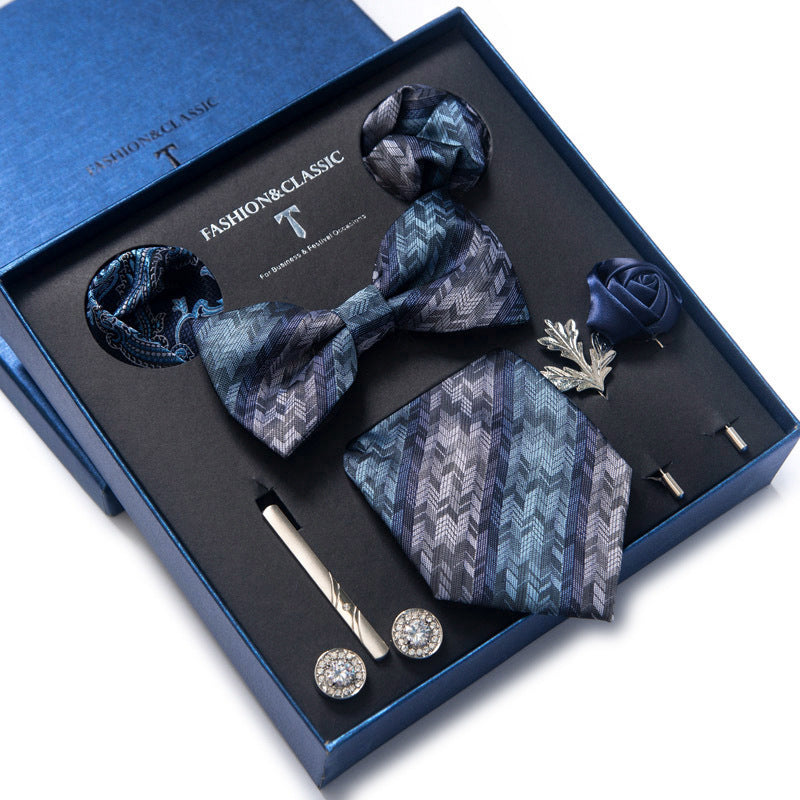 Tie 8-piece Set Formal Suit Men - Shop NCLC