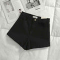 Women's Simple Stretch Denim Shorts  – Plus Size & Small Sizing Casual Jean Shorts | Wild & Comfortable Pull-On Jean Shorts
