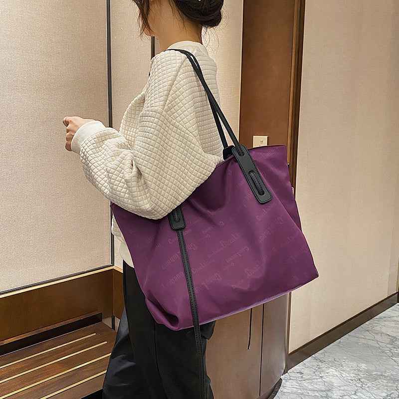 Women's Casual Large Capacity Tote Bag – Versatile Single Shoulder Handbag
