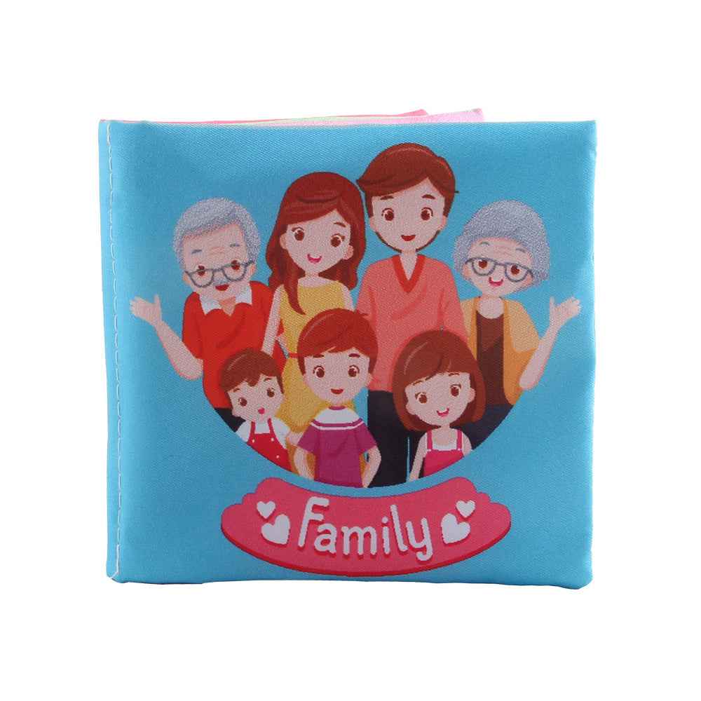 Tactile Soft Fabric Baby Books | Crinkle & Sensory Early Learning Educational Toys for Newborns to 12 Months