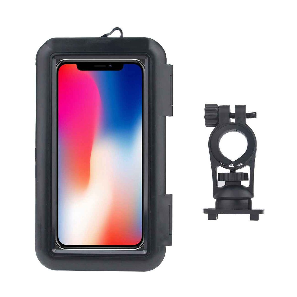 Waterproof Bicycle & Motorcycle Phone Mount | Touchscreen & 360° Rotation