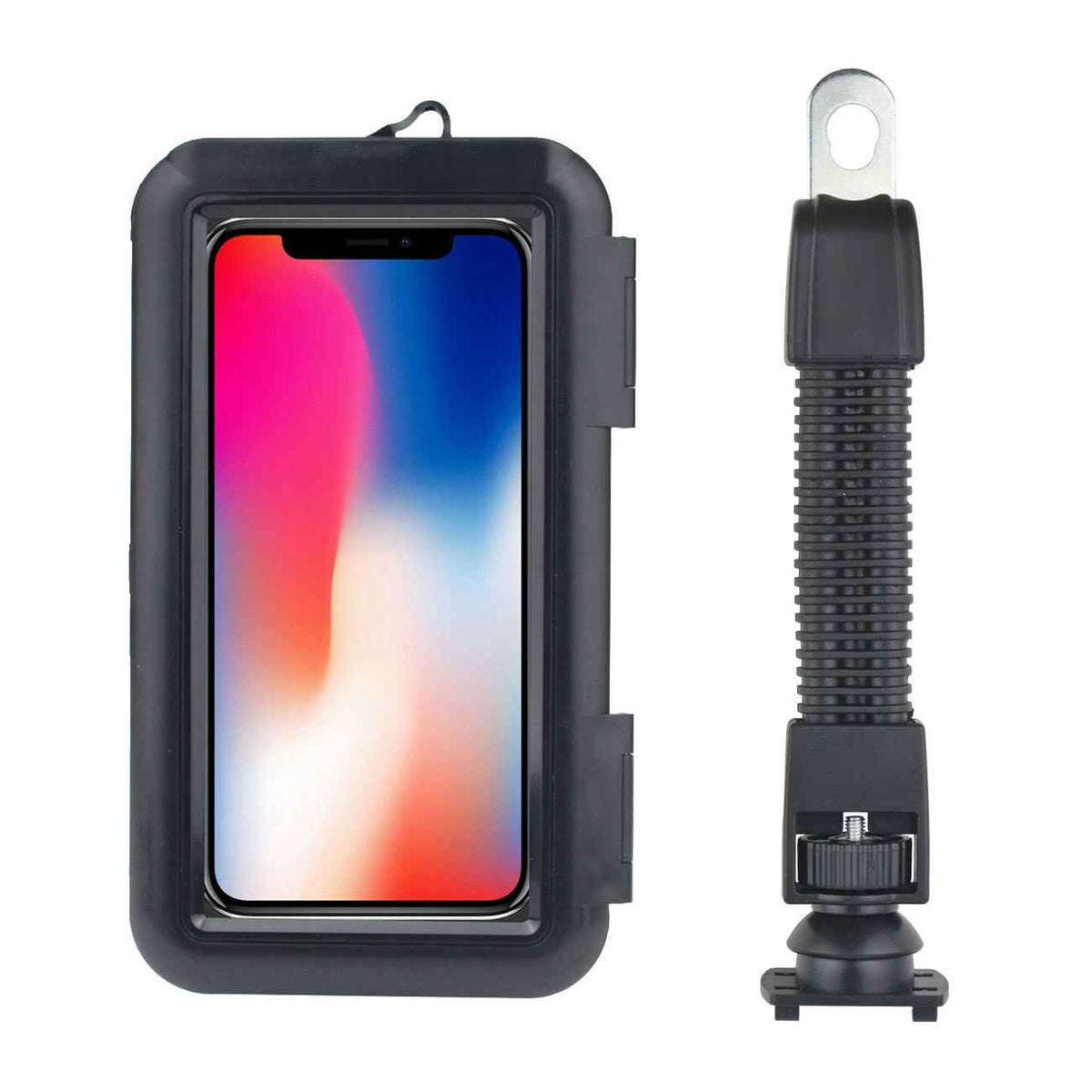 Waterproof Bicycle & Motorcycle Phone Mount | Touchscreen & 360° Rotation