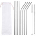 Reusable Stainless Steel Straws | Creative Colorful Metal Drinking Straws