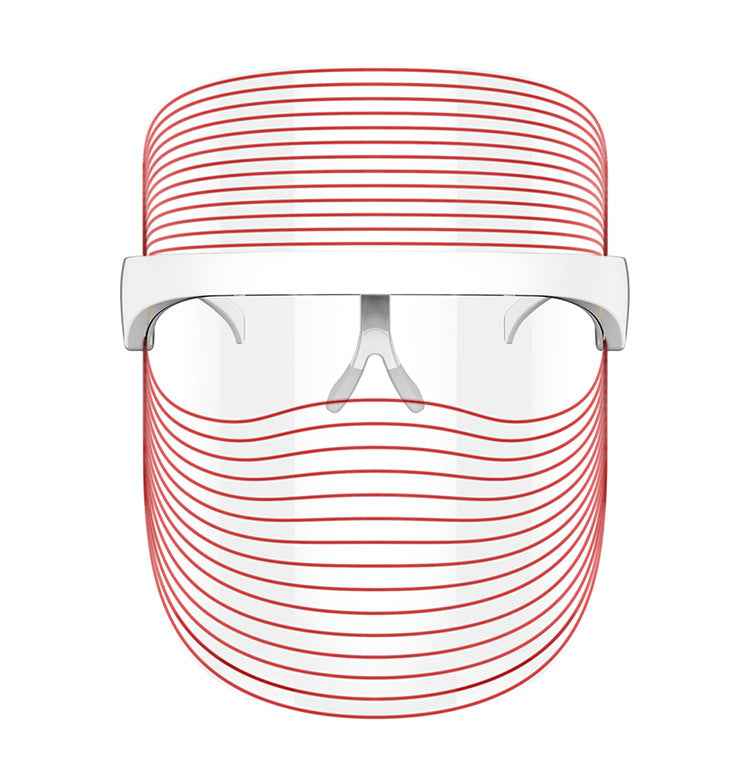 7-in-1 LED Red Light Therapy Facial Mask | Anti-Aging & Skin Whitening Device