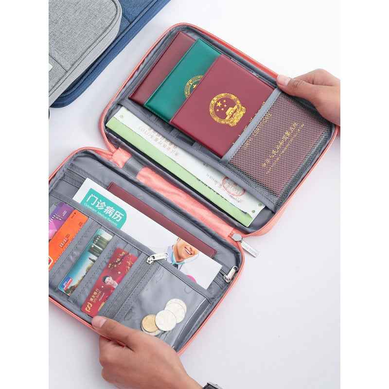 Waterproof Travel Passport Cover & Travel Wallet - Slim Passport Holder Case for Men & Women
