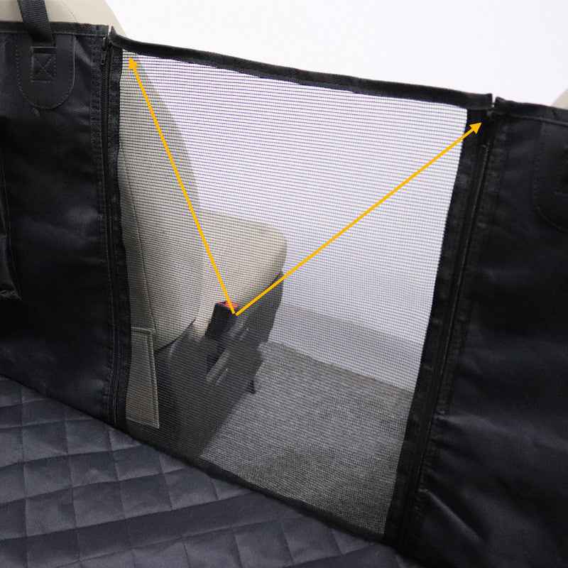 Waterproof Dog Car Seat Cover & Pet Mat | Non-Slip 54"x58" Backseat Protector