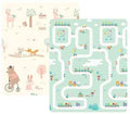 Foldable XPE Baby Play Mat | 1cm Thick Reversible Non-Slip Kid’s Crawling & Game Carpet