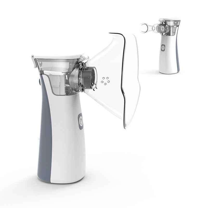 Handheld Portable Nebulizer Machine – Ultra-Quiet Mesh Inhaler for Asthma & COPD Relief, Rechargeable & Travel-Friendly