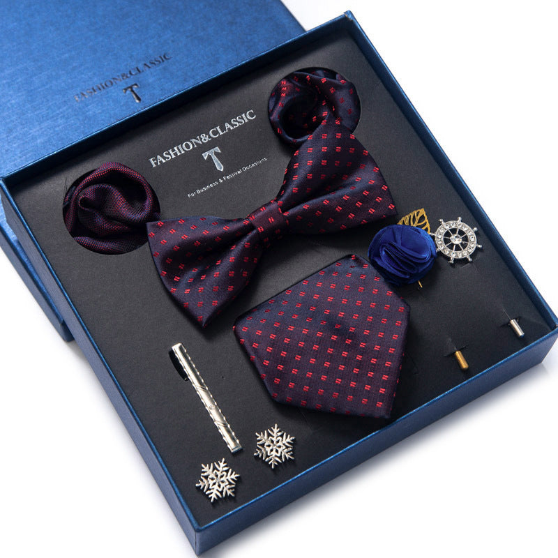 Tie 8-piece Set Formal Suit Men - Shop NCLC