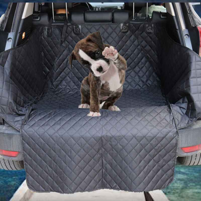 Waterproof Car Trunk Mat for Dogs | Heavy-Duty SUV Pet Cargo Liner & Bumper Protector