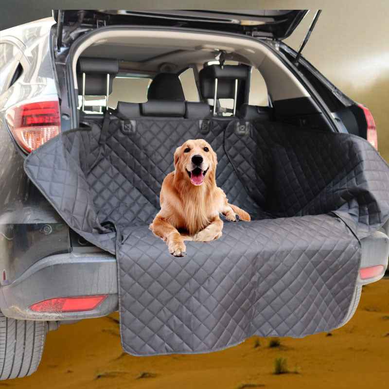 Waterproof Car Trunk Mat for Dogs | Heavy-Duty SUV Pet Cargo Liner & Bumper Protector