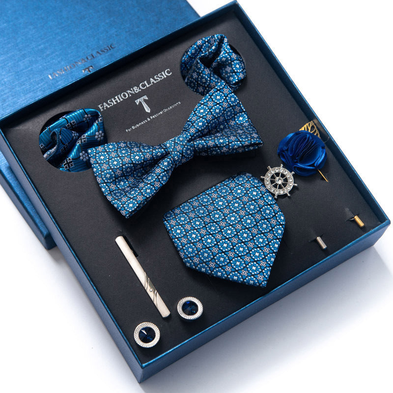 Tie 8-piece Set Formal Suit Men - Shop NCLC