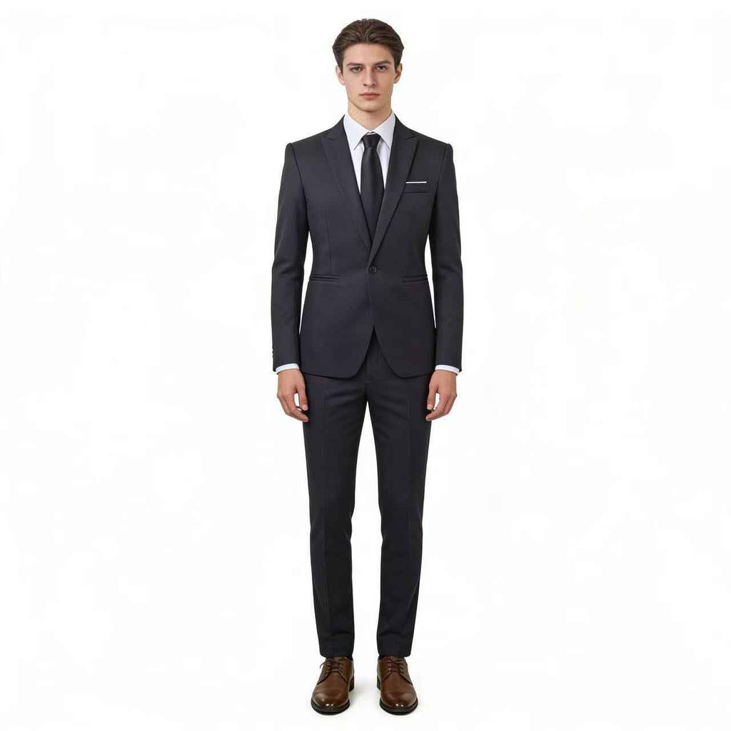 Modern Two-Piece Suit | Stretch Blend | Smart Casual & Professional