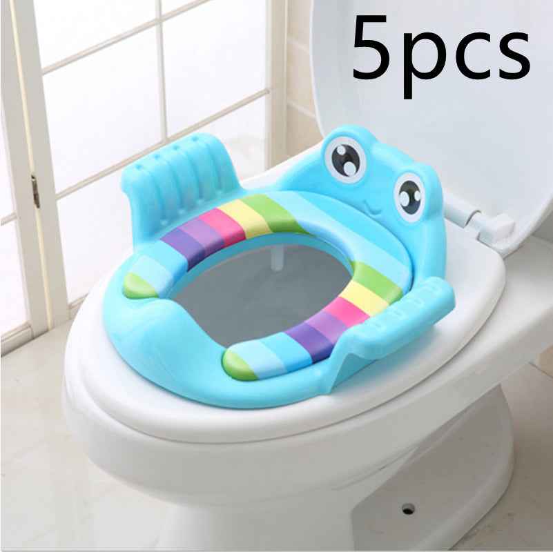 Non-Slip Toddler Potty Training Seat with Step Stool Ladder and Comfortable Cushioned Seat for Boys and Girls