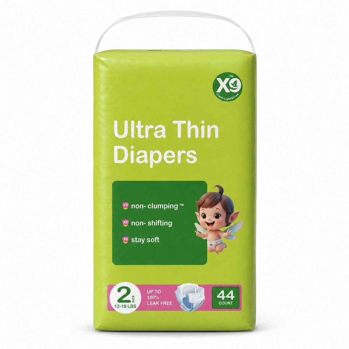 Ultra-Thin Disposable Baby Diapers | Leak-Proof, Super Absorbent & Breathable Soft Care