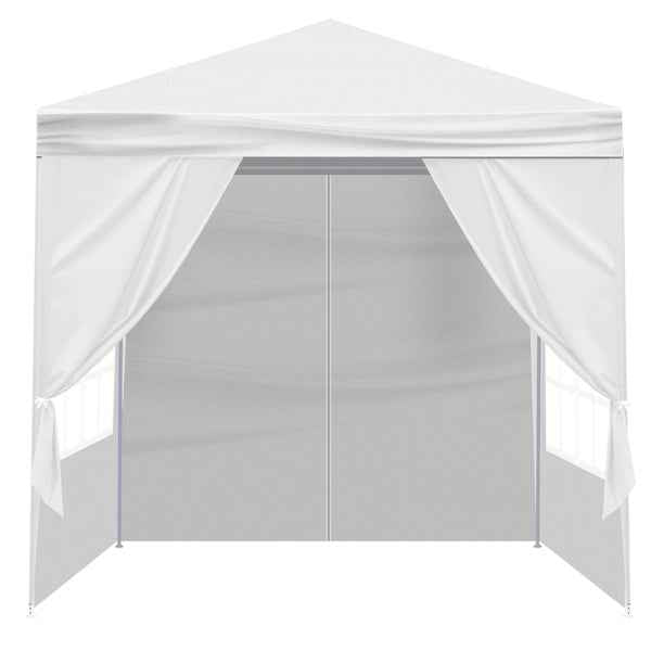 6.5 × 6.5ft Pop-Up Canopy Party Tent with 4 Removable Sidewalls – Waterproof Instant Outdoor Shelter