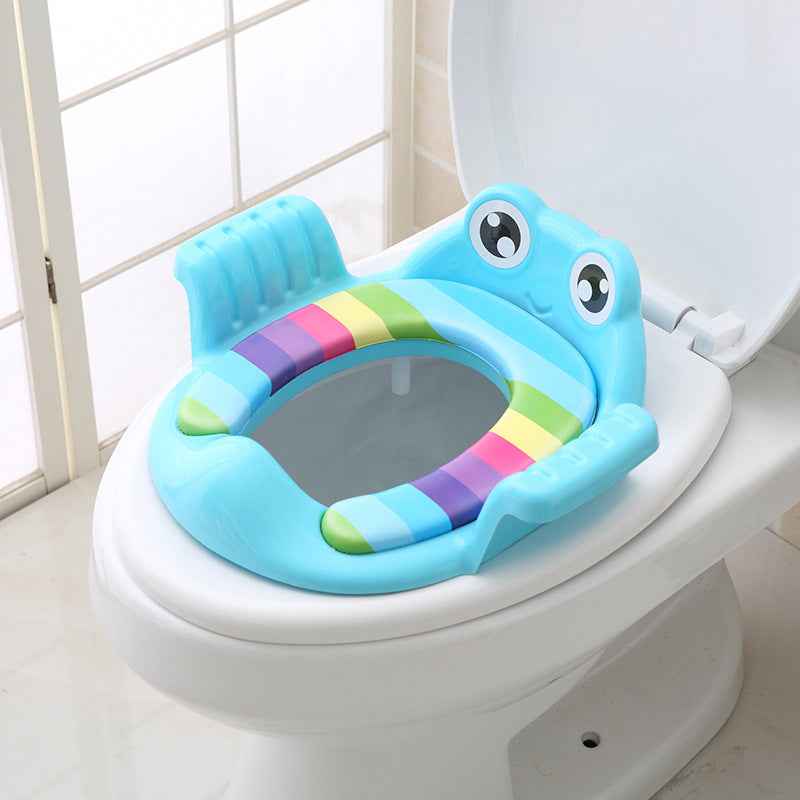 Non-Slip Toddler Potty Training Seat with Step Stool Ladder and Comfortable Cushioned Seat for Boys and Girls