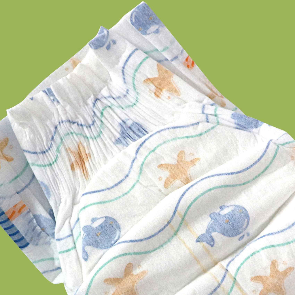 Ultra-Thin Disposable Baby Diapers | Leak-Proof, Super Absorbent & Breathable Soft Care