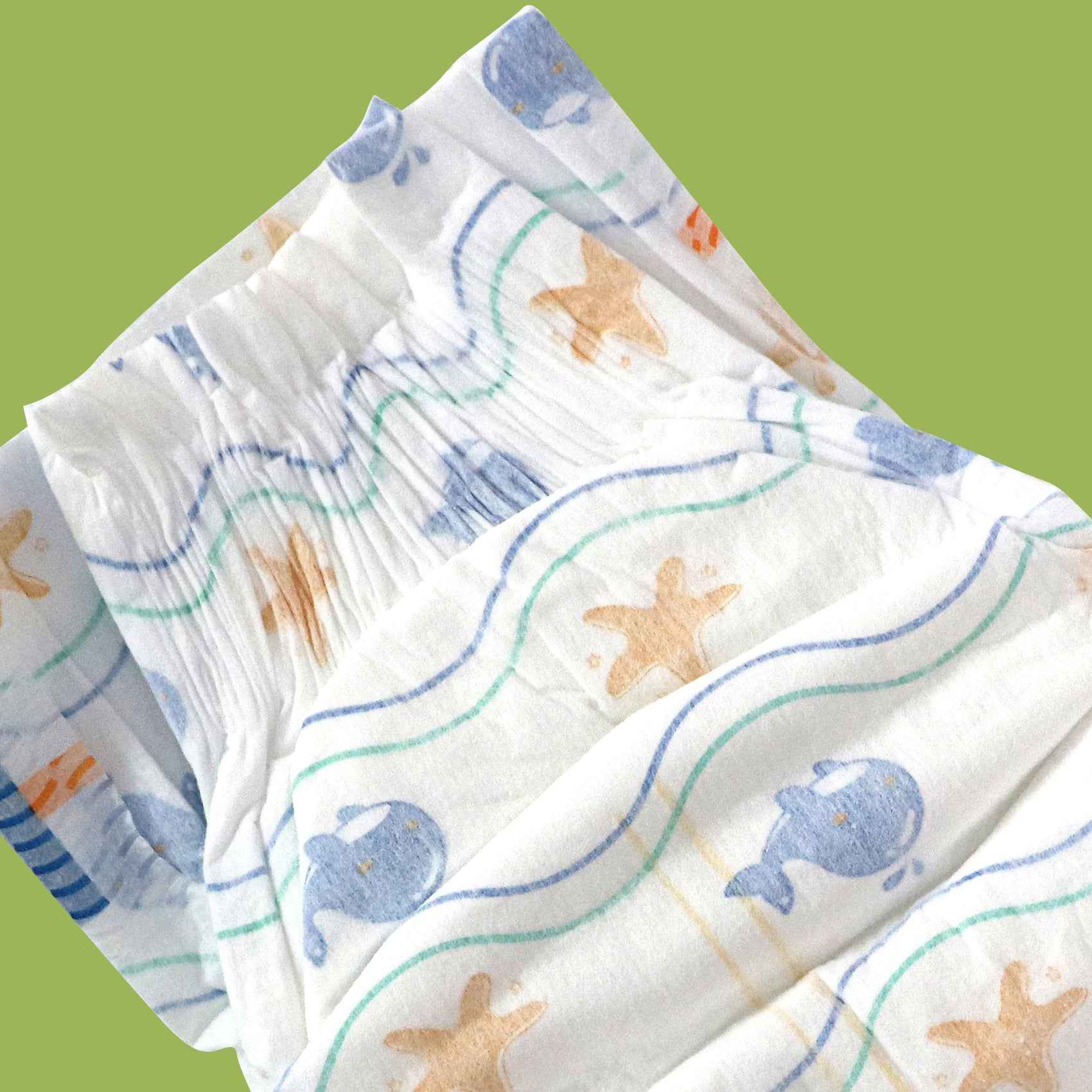Ultra-Thin Disposable Baby Diapers | Leak-Proof, Super Absorbent & Breathable Soft Care