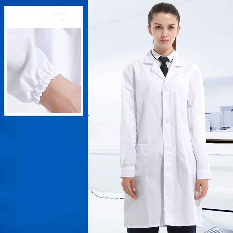 Professional Medical Lab Coat | Men's & Women's White Doctor Coat | Long & Short Sleeve Options