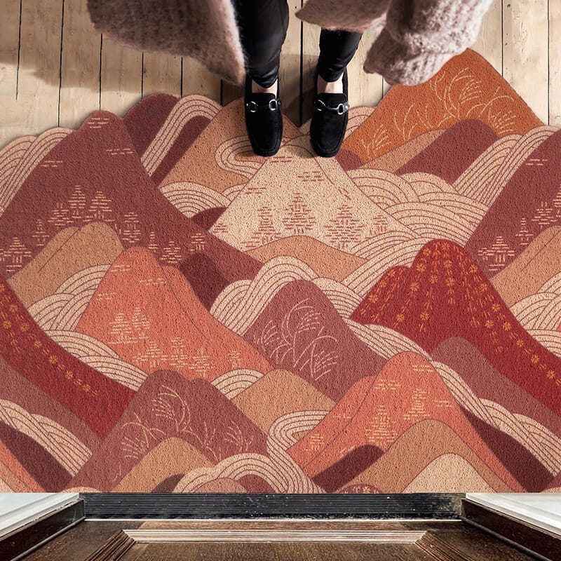 Non-Slip Rubber Backed Door Mat | Heavy-Duty Indoor/Outdoor Foot Mat