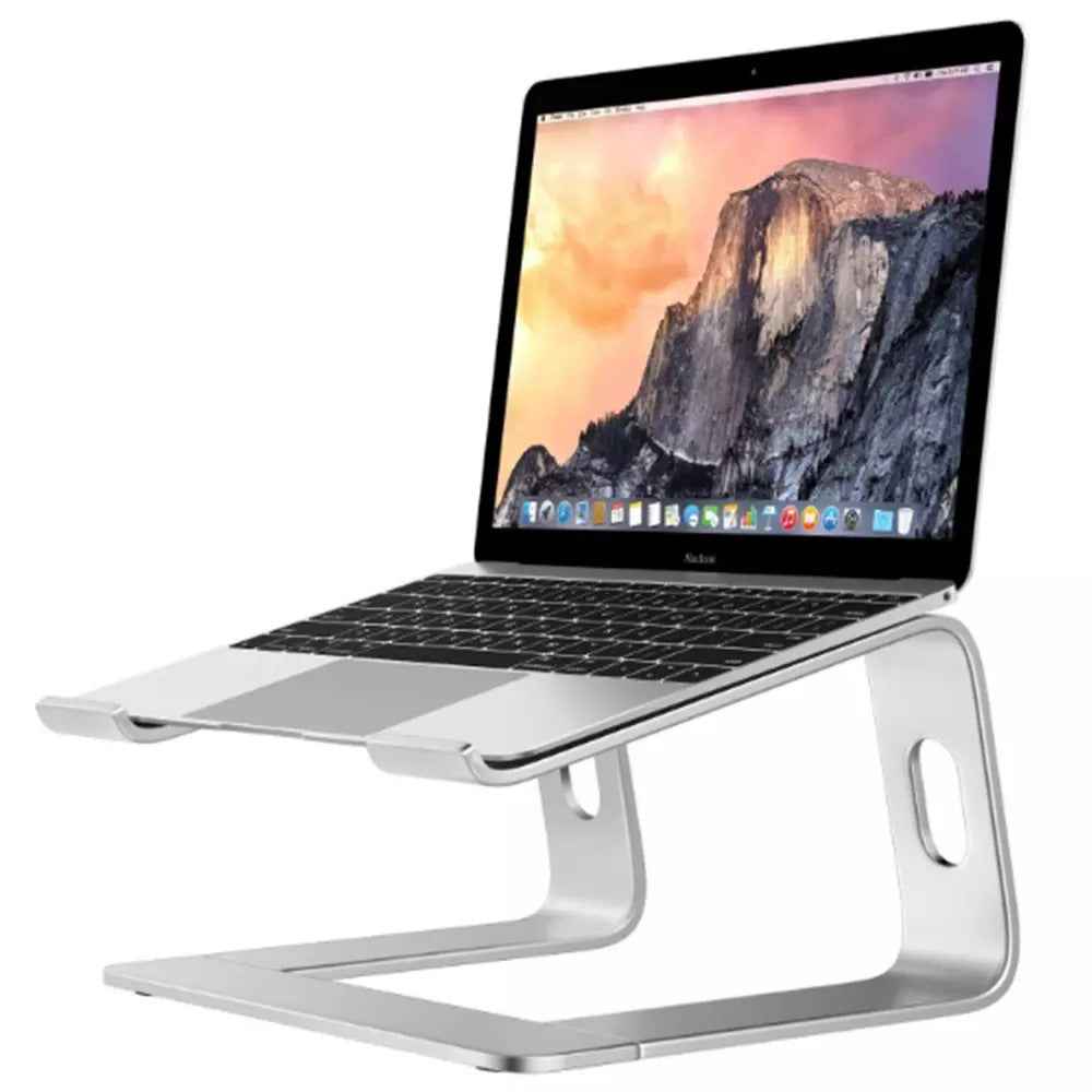 Aluminum Alloy Notebook Stand | Ergonomic Foldable Laptop Riser