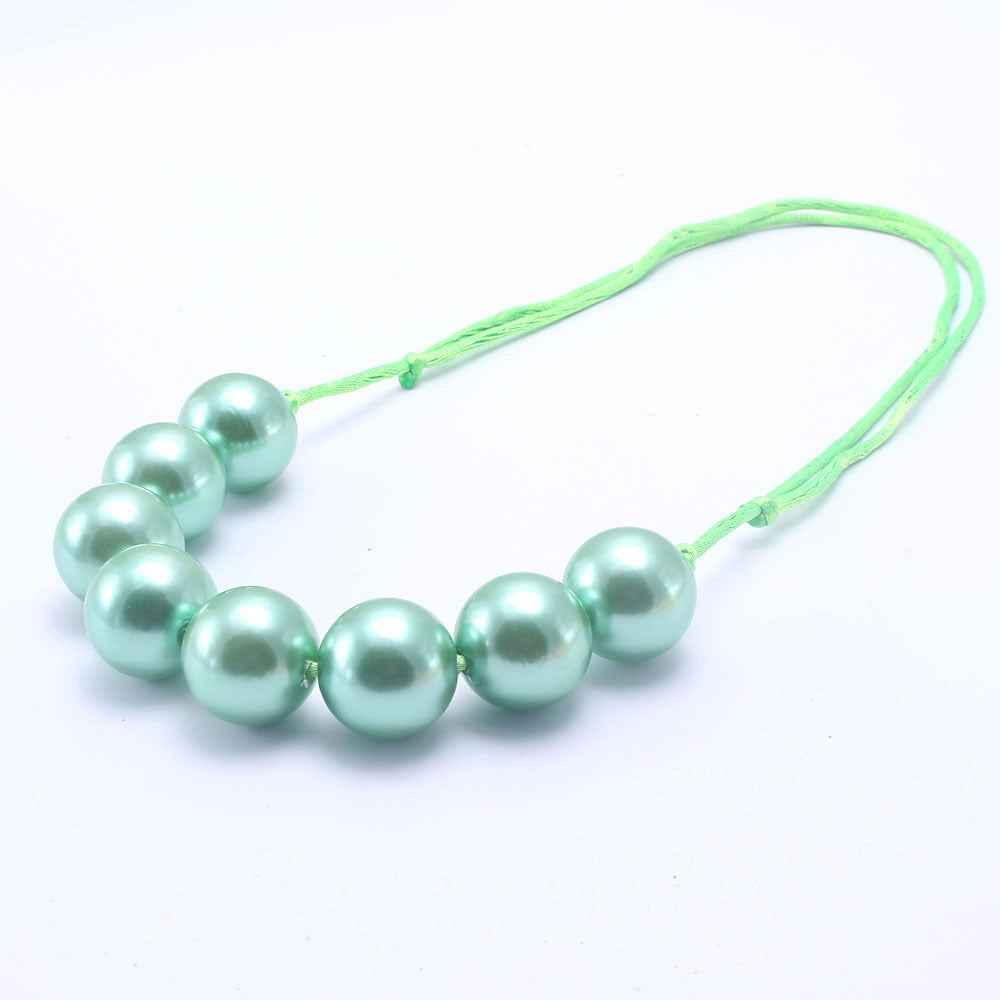 Adjustable Beaded Necklace for Kids – Colorful DIY Style Rope Jewelry