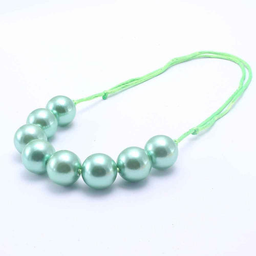Adjustable Beaded Necklace for Kids – Colorful DIY Style Rope Jewelry