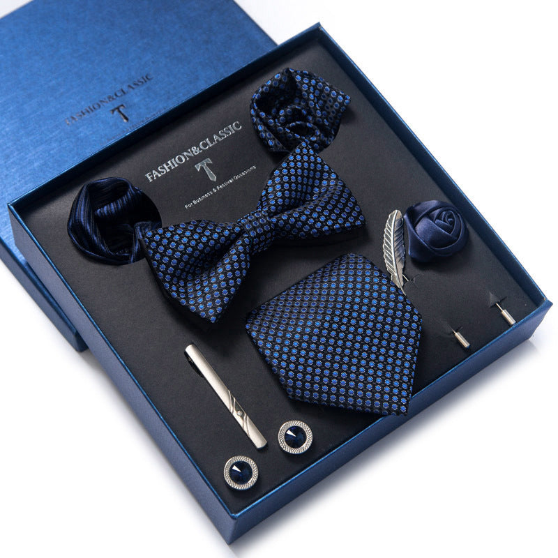 Tie 8-piece Set Formal Suit Men - Shop NCLC