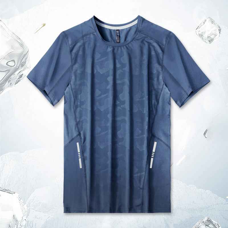 Men's Short Sleeve Loose Sports Quick Dry Clothes