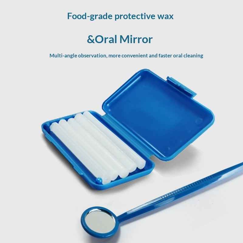 Orthodontic Care Kit - 8-Piece Braces Oral Hygiene & Dental Cleaning Set