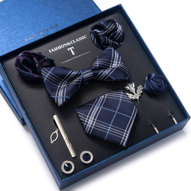 Tie 8-piece Set Formal Suit Men - Shop NCLC