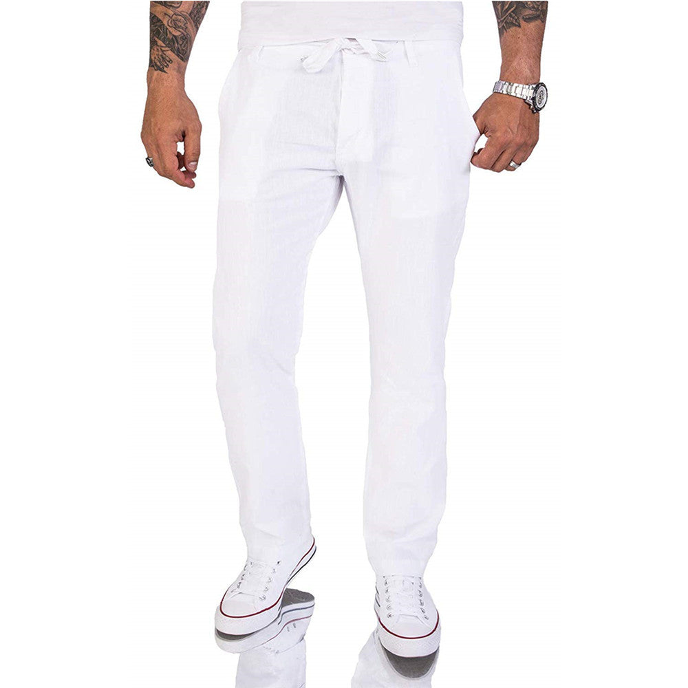 Men's Casual Pants Classic Solid Color - Shop NCLC