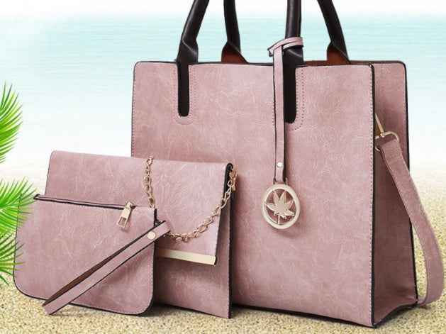 Women Purses Handbags Wallet Sets Shoulder Bags Top Handle Satchel Tote Purse Work Bag Set With Matching Wallet 3pcs