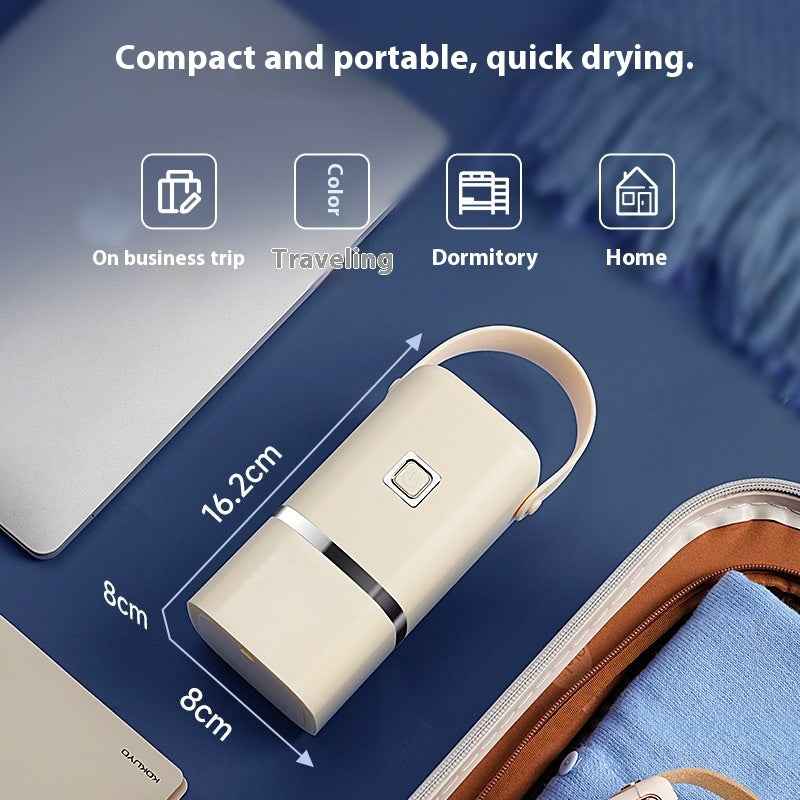 Portable Travel Clothes Dryer – Foldable & Compact Mini Drying Machine for Apartments, RVs & Hotel Use