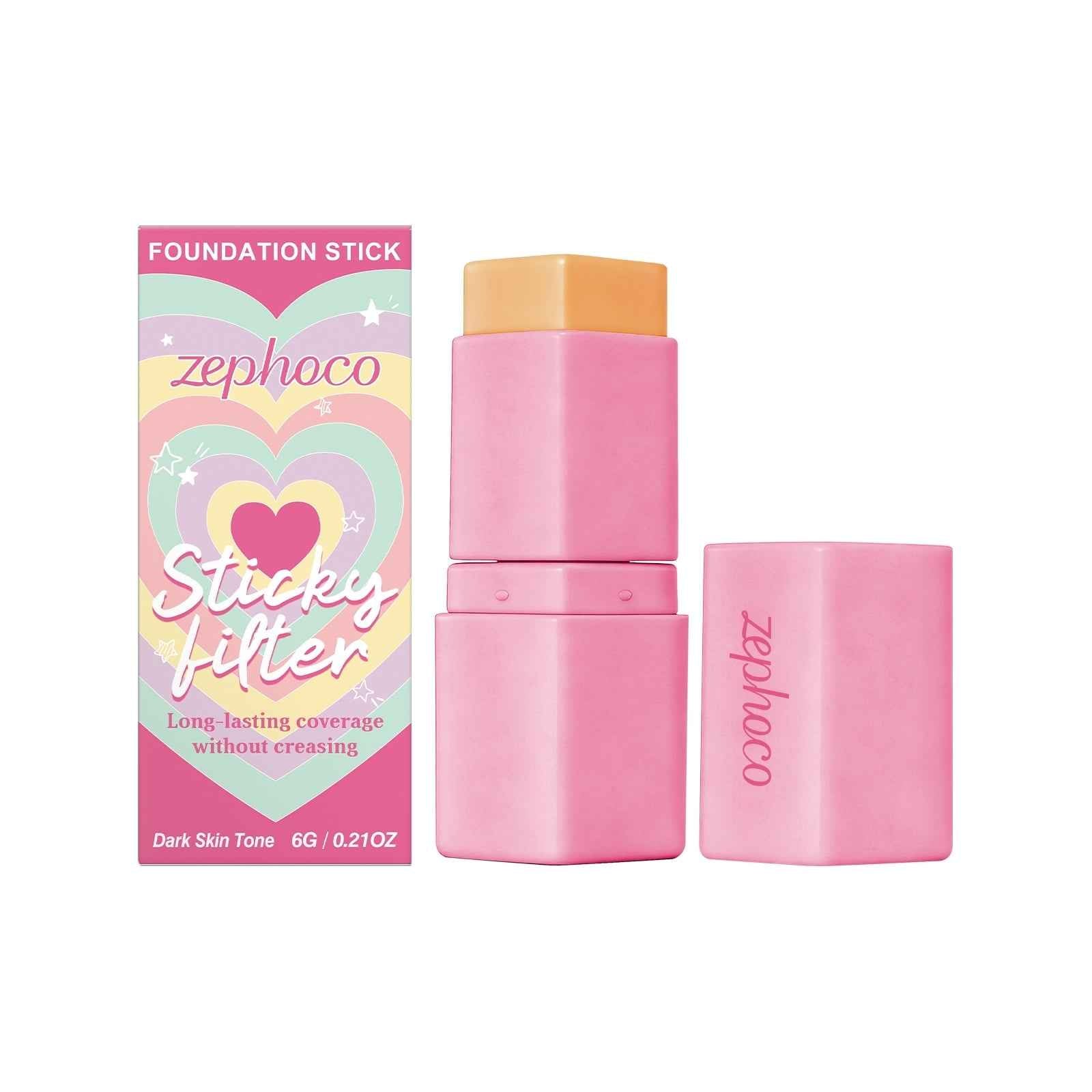Ultra-Creamy Foundation Stick – Full Coverage, Bendable & Long-Lasting Matte Makeup