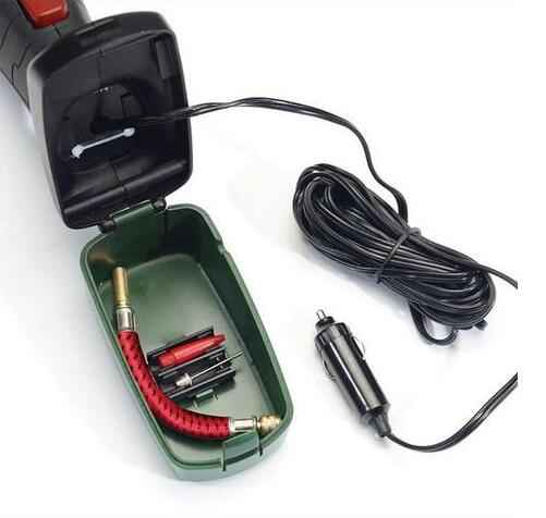 Portable Cordless Tire Inflator & Air Compressor – Rechargeable Auto Shut-Off Pump for Cars, Bikes & Sports Balls
