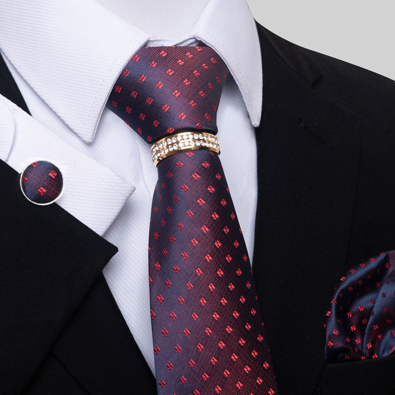 Multi Colored Striped Floral Mens Tie - Shop NCLC