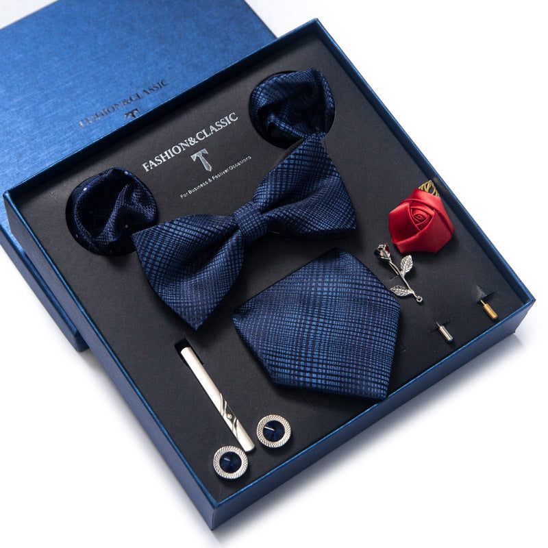 Tie 8-piece Set Formal Suit Men - Shop NCLC