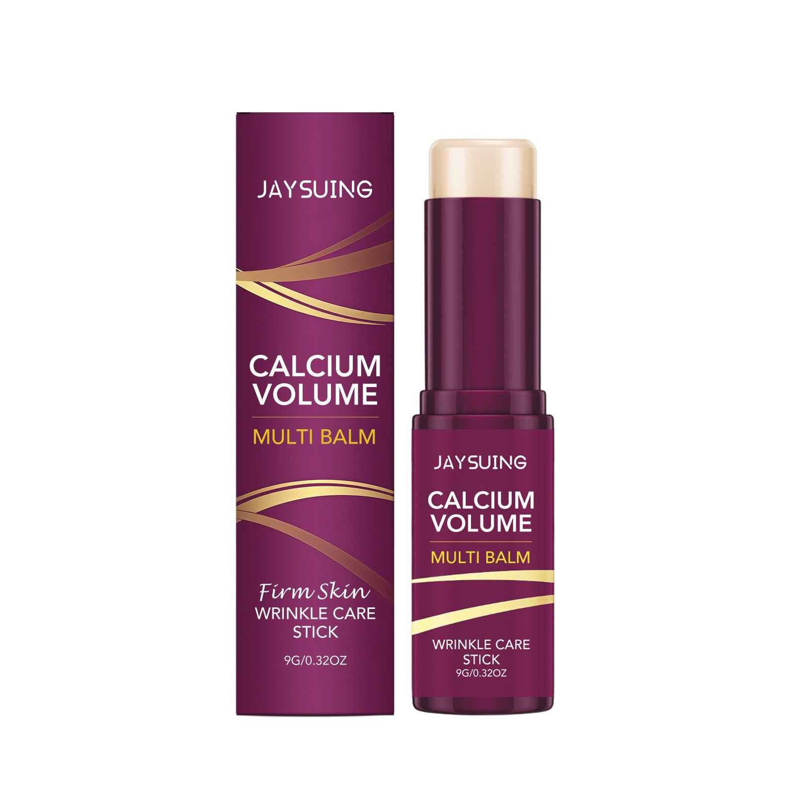 Calcium Volume Multi Balm All In One Volumizing, Hydrating Stick for Youthful-Looking, Helping Look of Fine Lines, Firming Care, Anti-Aging Care | For Under-Eyes, Neck, Forehead, Smile Lines, Lip Care | Korean Skincare