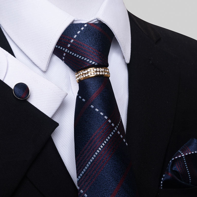 Multi Colored Striped Floral Mens Tie - Shop NCLC