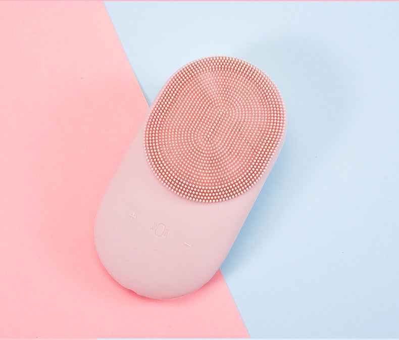 Silicone Facial Cleansing Brush – Electric Anti-Aging & Deep Pore Exfoliator
