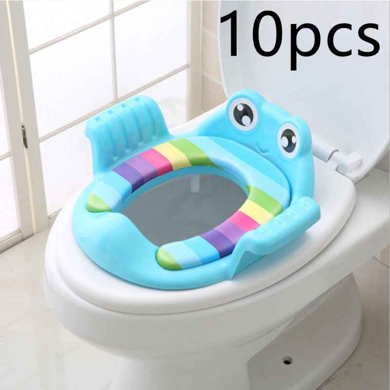 Non-Slip Toddler Potty Training Seat with Step Stool Ladder and Comfortable Cushioned Seat for Boys and Girls